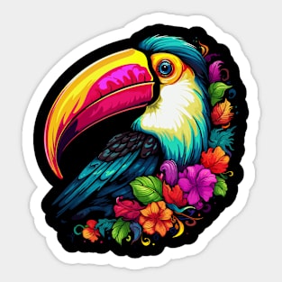 Toucan Happiness Sticker